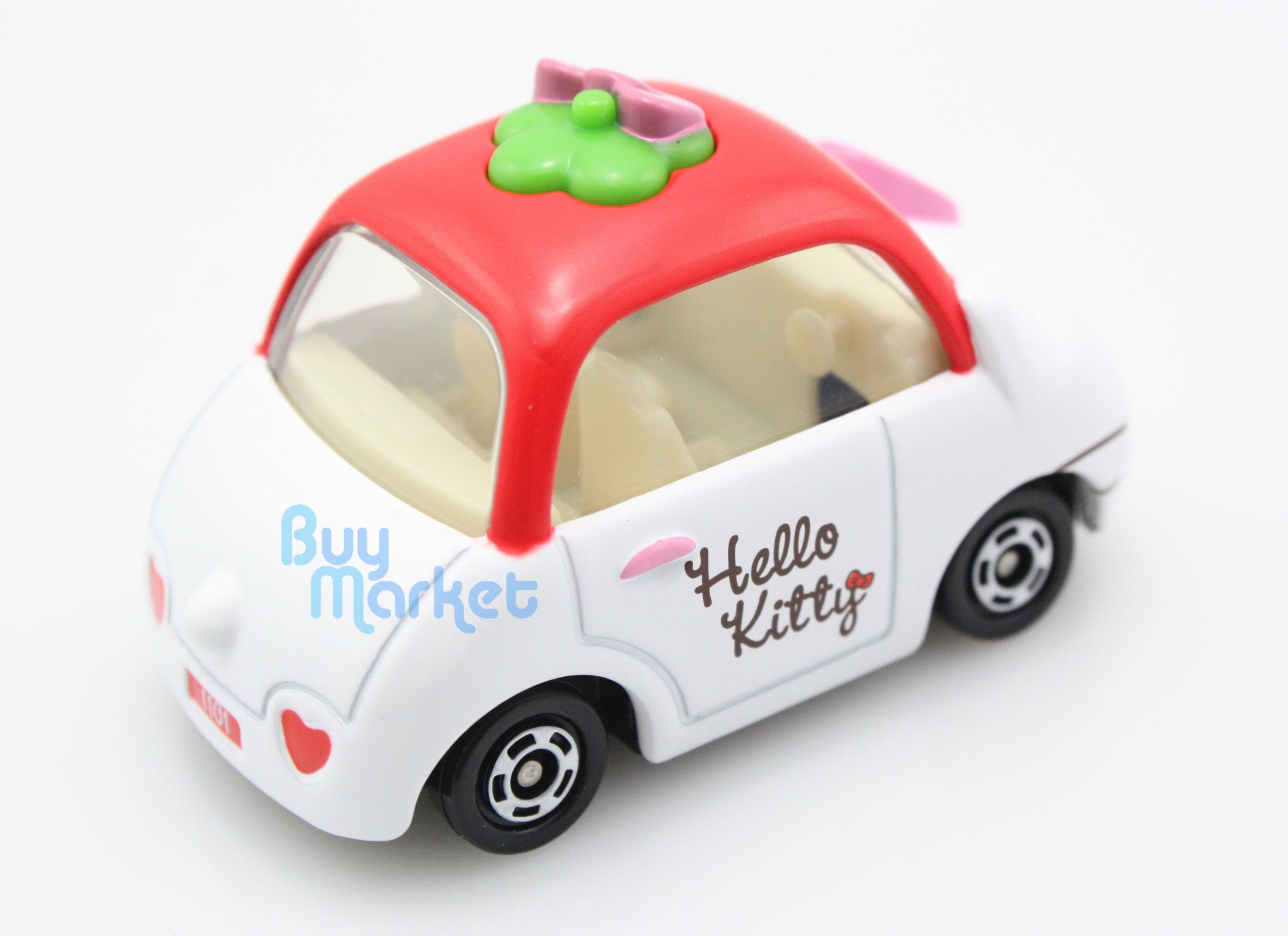 Takara Tomy Dream Tomica Hello Kitty White Red Special Mini Diecast Toy Car