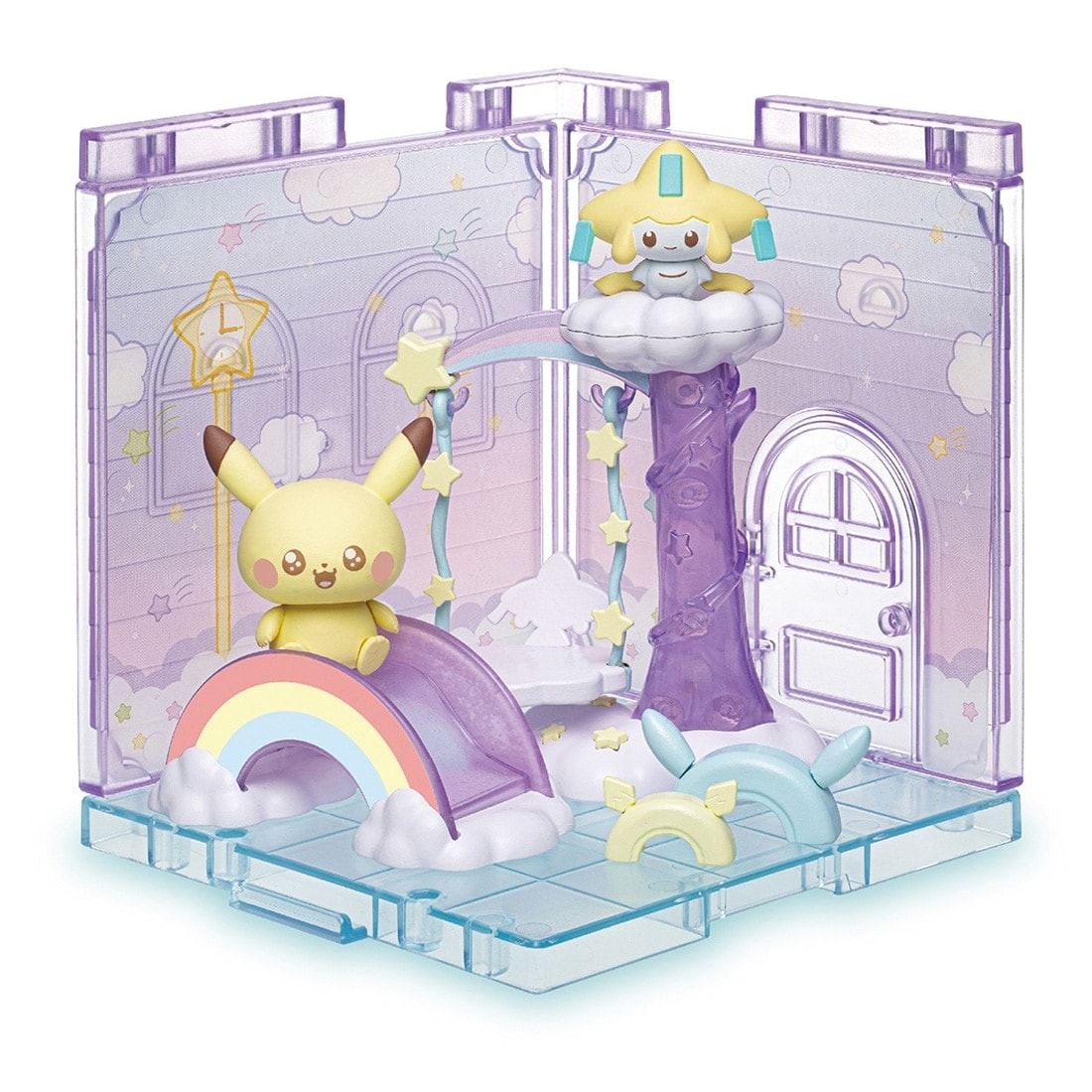 Takara Tomy Pokemon PokePeace Sweets Shop Pikachu & Jirachi (Character Toy)