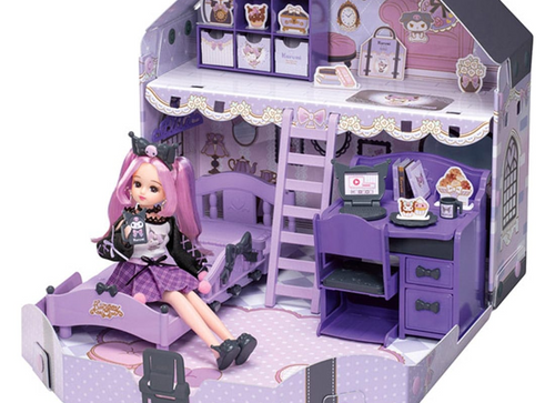 Load image into Gallery viewer, Takara Tomy Licca Doll - LD-11 Cool Kuromi x Licca Doll
