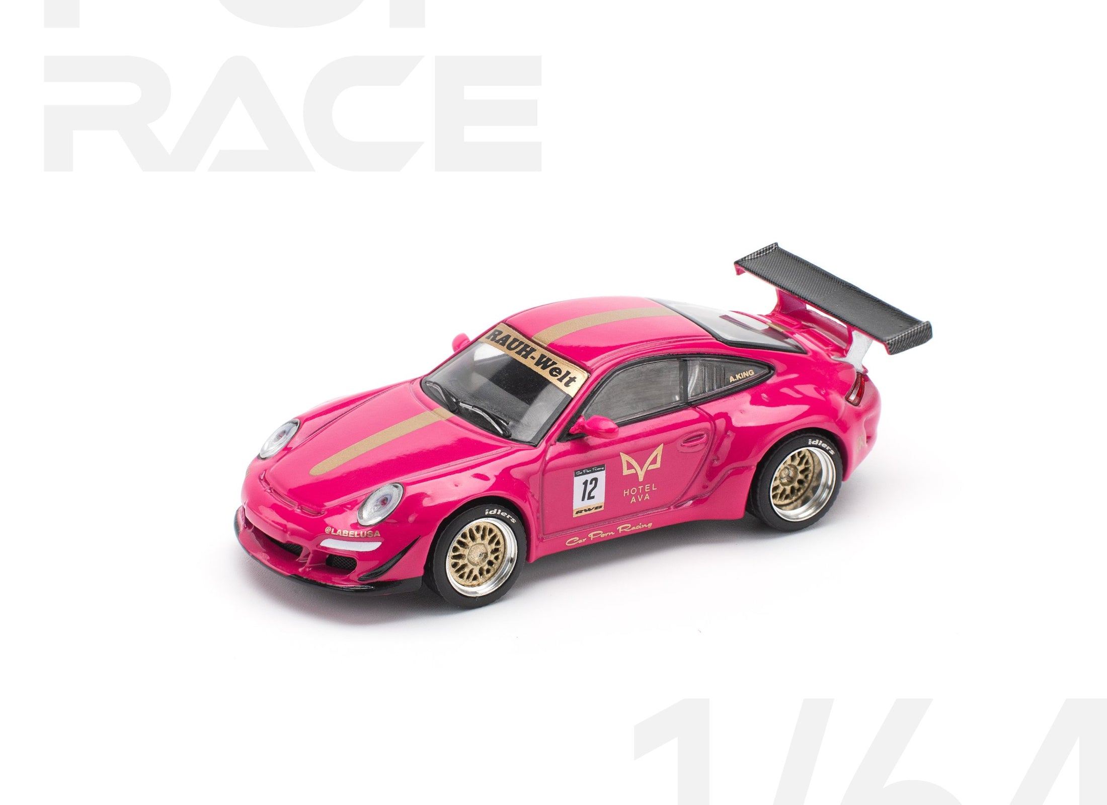 POPRACE 1/64 RWB 997 - AVA Diecast Model Car