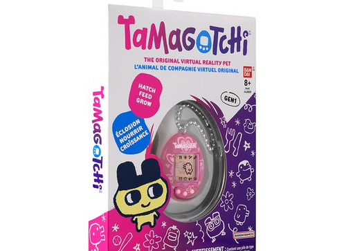 Load image into Gallery viewer, Bandai Original Tamagotchi - GEN1 Lots of Love (PDQ) Pink Electric Pet

