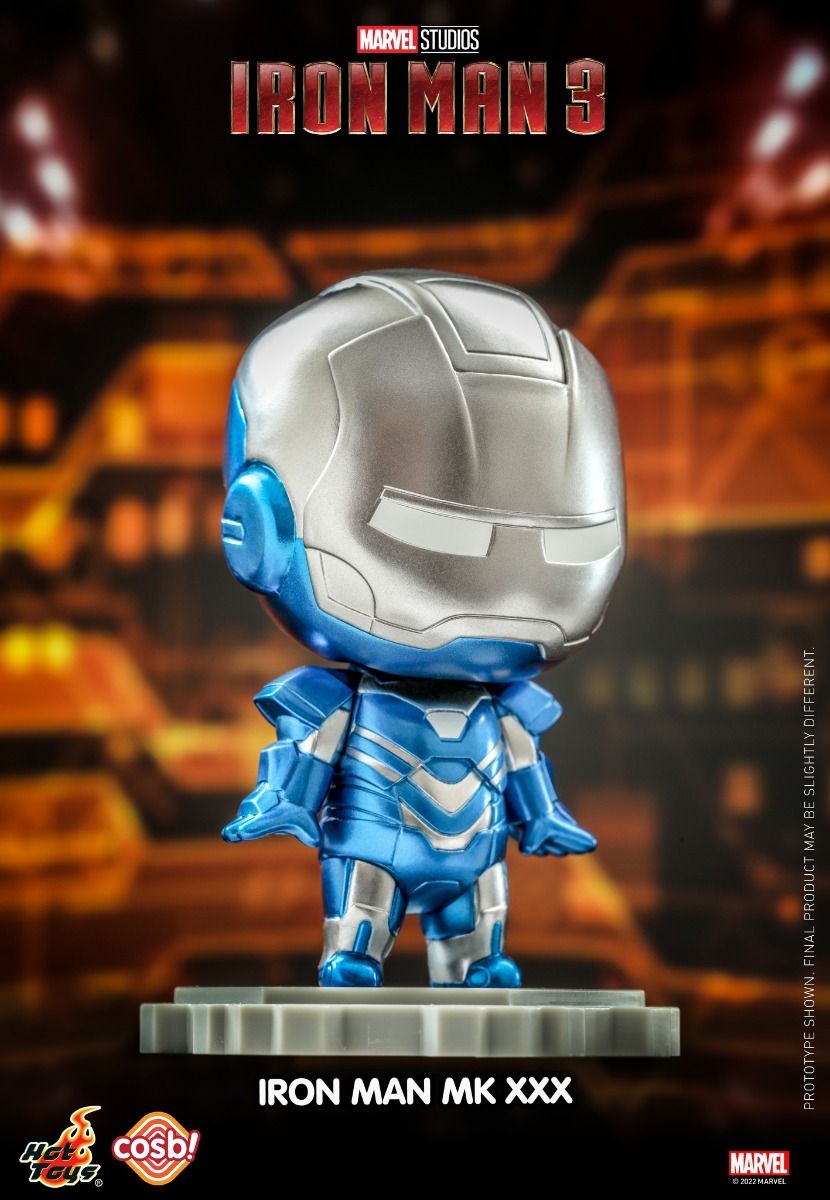 Hot Toys Cosbi Bobble-Head Collection Marvel Studios: Iron Man Series 3