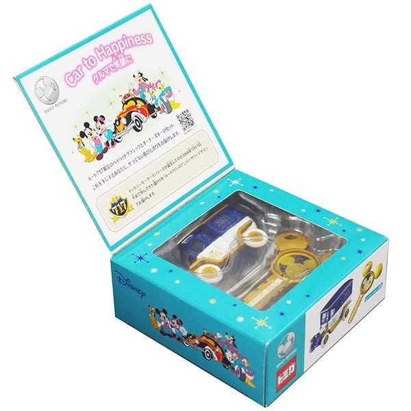 Takara Tomy Tomica Disney Motors Diecast Car - High Hat Classic Route 717 Mickey