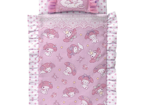 Load image into Gallery viewer, Takara Tomy Licca-chan, Kuromi, My Melody Reversible Blanket (NO DOLL)
