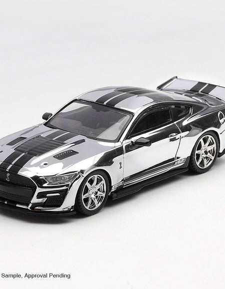 (Pre-order) Mini GT #1230 Shelby GT500 Dragon Snake Concept Chrome Silver