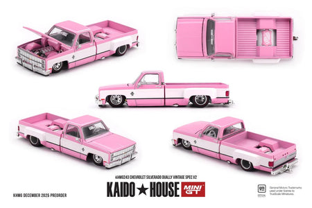 (Pre-order) Kaido House Mini GT Chevrolet Silverado Dually Vintage Spec V2 #243
