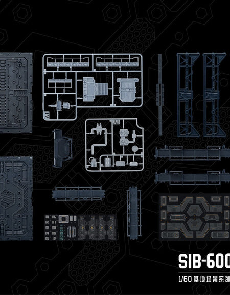 SCENE IN BOX SIB-6002 Preparation Hangar Diorama for Action Figures