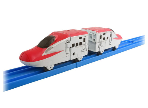 Load image into Gallery viewer, Takara Tomy Plarail Shinkalion SGX Shinkalion E6 Komachi +E3 Tsubasa Link Set
