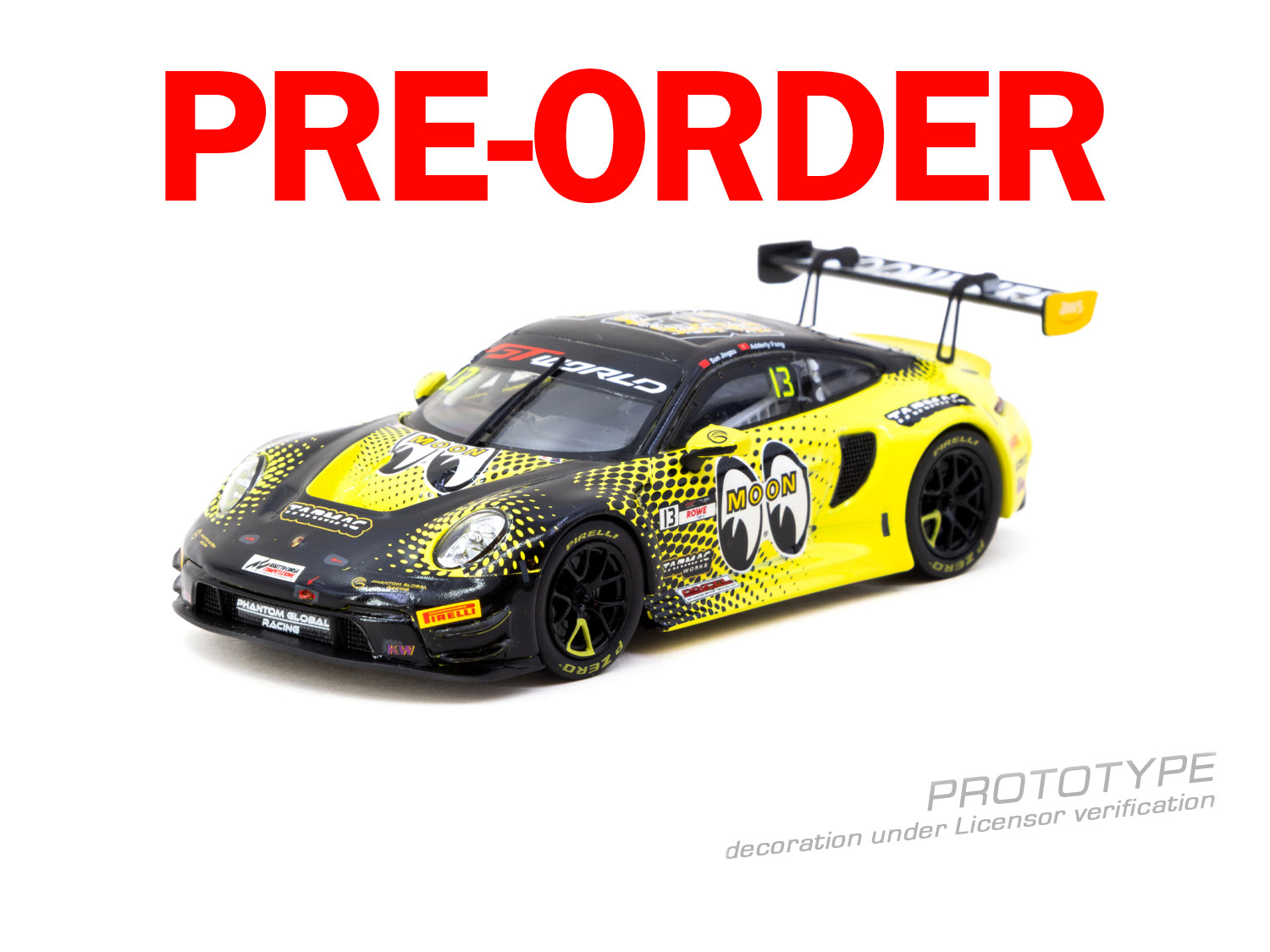 (Pre-order) Tarmac Works 1/43 Porsche 911 GT3 R GT World Challenge Asia 2025