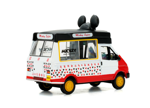 Load image into Gallery viewer, TINY x Disney Vehicle - 1/72 Hong Kong Ice Cream Van x Mickey Model Car
