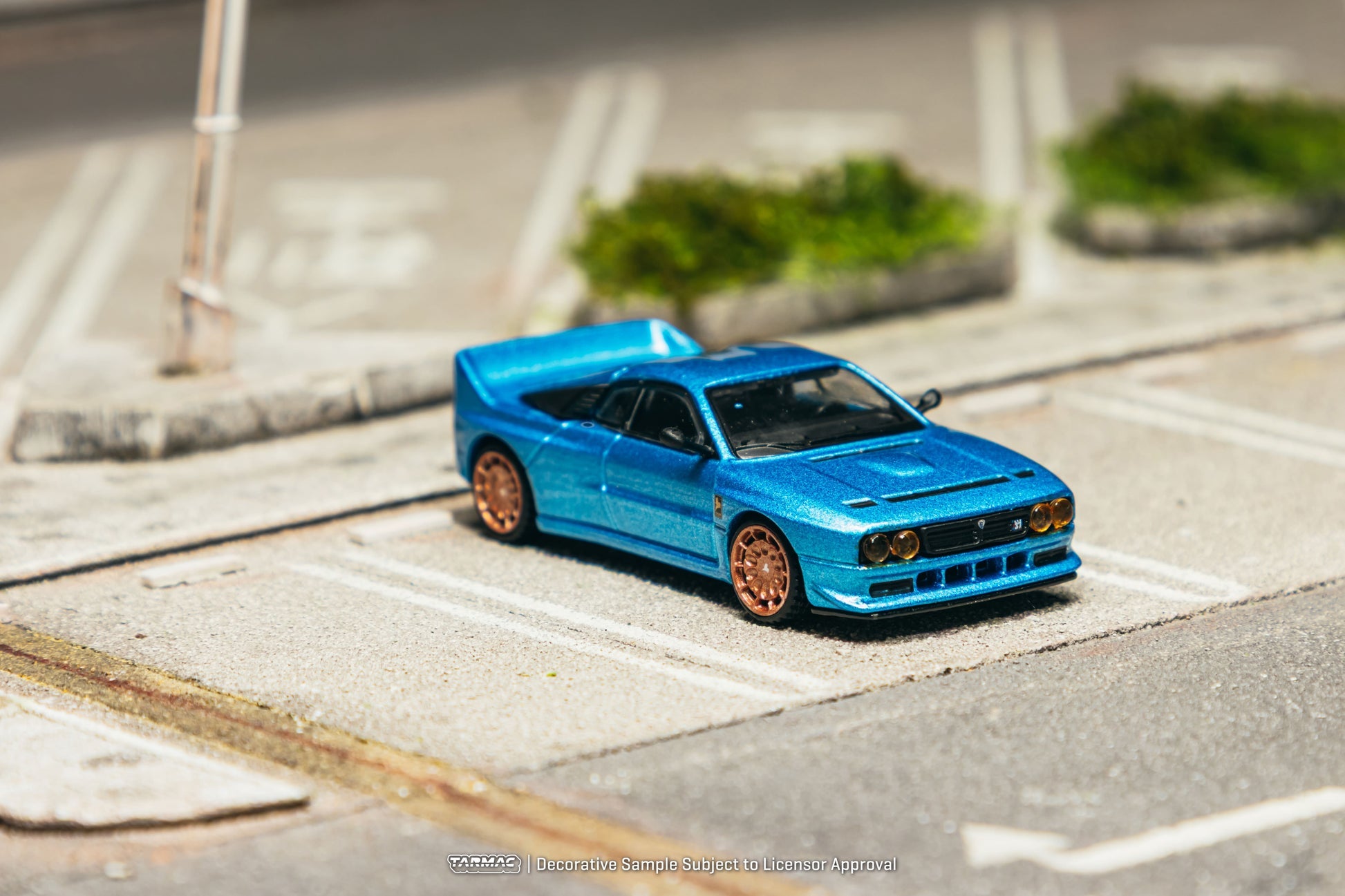(Pre-order) Tarmac Works 1/64 Kimera EVO37 Blue Diecast Model Car