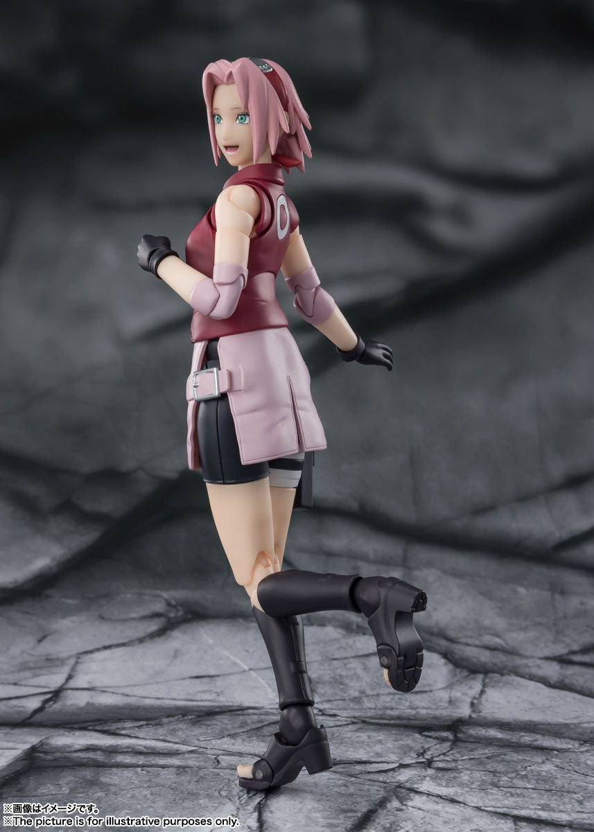 Bandai S.H.Figuarts Naruto Shippuden - Sakura Haruno Pvc Figure Set