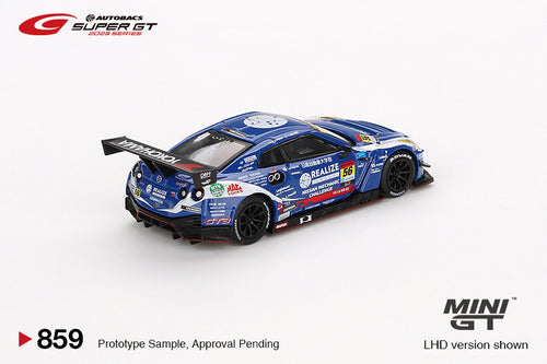 Load image into Gallery viewer, Mini GT #859 Nissan GT-R NISMO GT3  #56 &quot; REALIZE NISSAN MECHANIC
