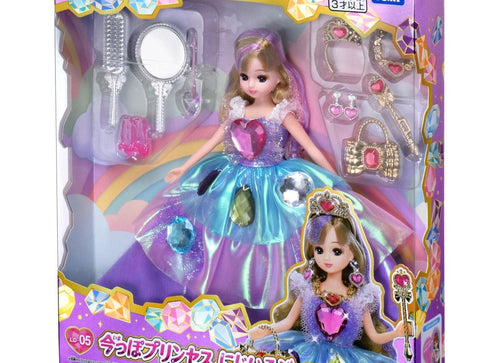 Load image into Gallery viewer, Takara Tomy Licca Doll LD-05 Rainbow Jewelry Princess Nijiiro Jewel Licca
