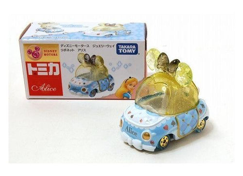 Load image into Gallery viewer, Takara Tomy Tomica Disney Motors Jewelry Way Ribbonet Alice Diecast Model Car
