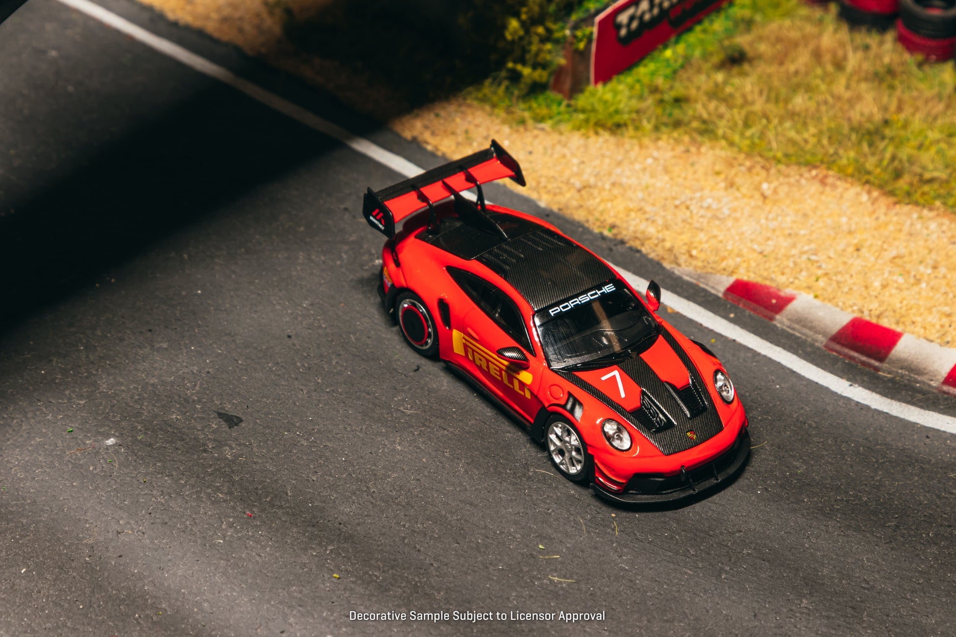 (Pre-order) Tarmac Works 1/64 Porsche GT3RS(992.1) MR Red Diecast Model Car