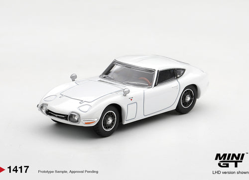 Load image into Gallery viewer, (Pre-order) Mini GT #1417 Toyota 2000GT  Pegasus White RHD Diecast Model Car
