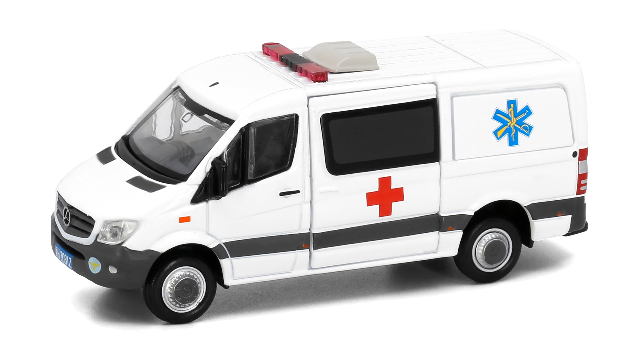 Tiny City TW29 Model Car Mercedes-Benz Sprinter 4x4 FL Taiwan Military Ambulance
