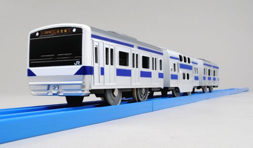 Load image into Gallery viewer, Takara Tomy Plarail Toy Train S-50 Series E531 Joban Line Motorized Japan
