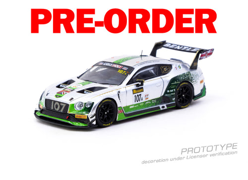 Load image into Gallery viewer, (Pre-order) Tarmac Works 1/64 Bentley Continental GT3 Bathurst 12 Hour 2019
