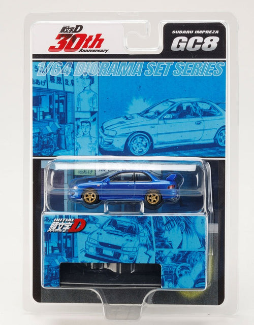 Load image into Gallery viewer, Hobby Japan 1/64 SUBARU IMPREZA INITIAL D HJDMD011 Diecast Model Car
