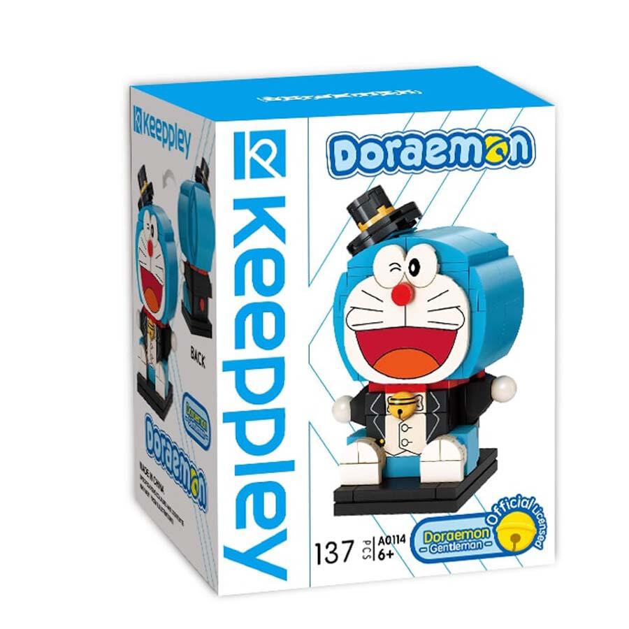 Qman Keeppley Building Blocks Toy #A0114 - Doraemon-Gentleman
