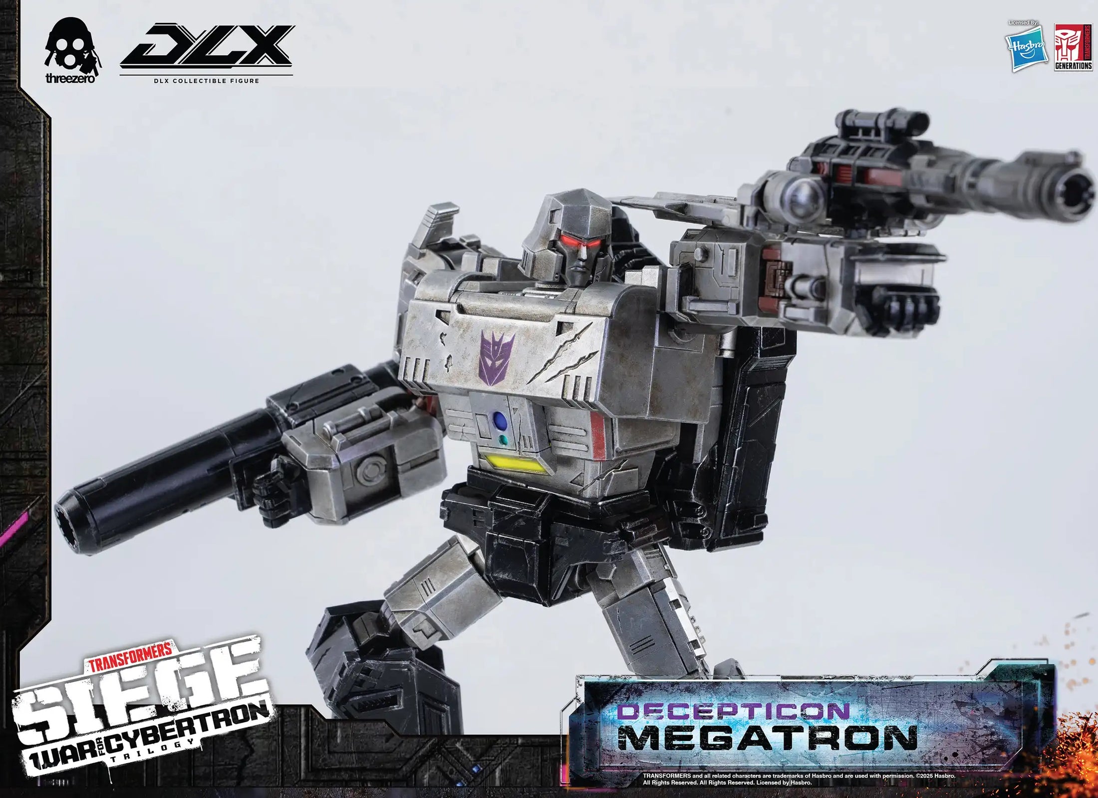 Threezero Transformers: War For Cybertron Trilogy DLX Megatron
