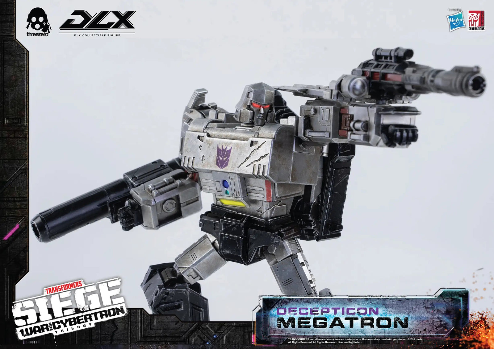 Threezero Transformers: War For Cybertron Trilogy DLX Megatron