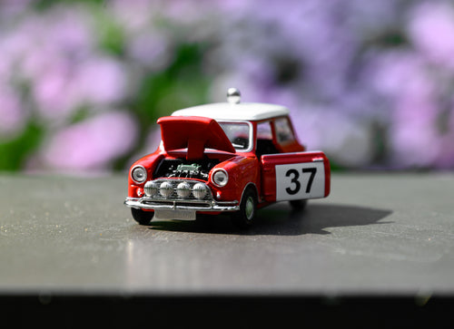Load image into Gallery viewer, Tiny City 1:50 Die-cast Model Car - Mini Cooper Mk 1 Red (37)

