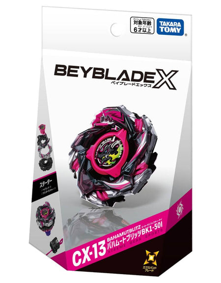Takara Tomy Beyblade X CX-13 Starter Bahamut Blitz BK1-50I
