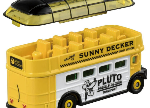 Load image into Gallery viewer, Takara Tomy Disney Motors DM-19 Sunny Decker Pluto Diecast car
