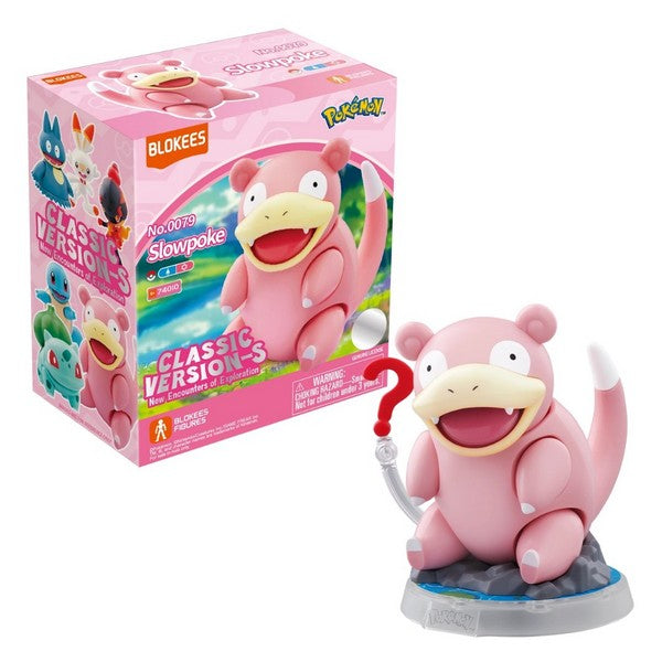 Blokees Pokemon Classic Version-S Slowpoke Buildable Action Figure Model Kit