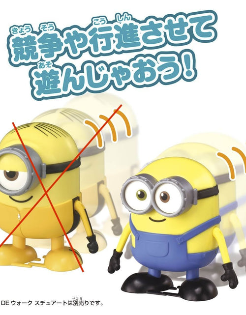 Load image into Gallery viewer, Takara Tomy &quot;Minions 2&quot; Toy - Push N Go Dance Action Bob
