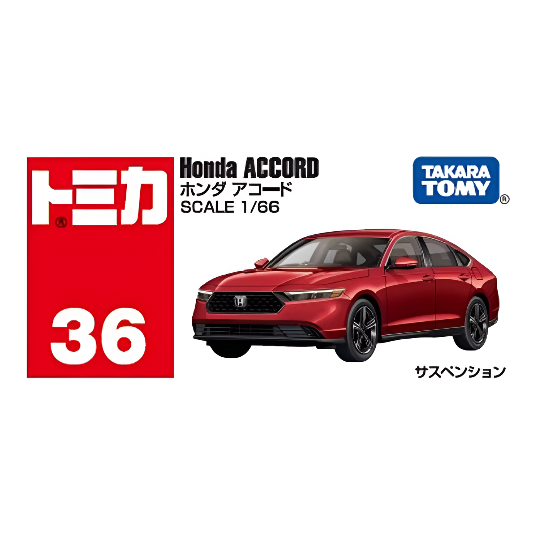 Takara Tomy Tomica No.36 Honda Accord 1/66 Diecast Model Car