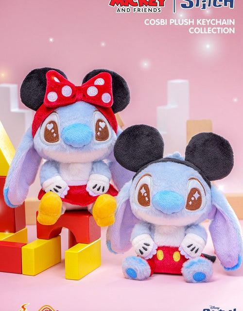 Load image into Gallery viewer, Hot Toys Mickey &amp; Friends Stitch Cosbi Plush Keychain Collection (Set of 6)
