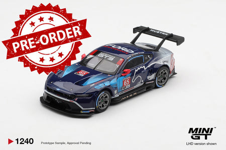 (Pre-order) Mini GT #1240 Ford Mustang GT3 #65 Ford Multimatic Motorsports Model