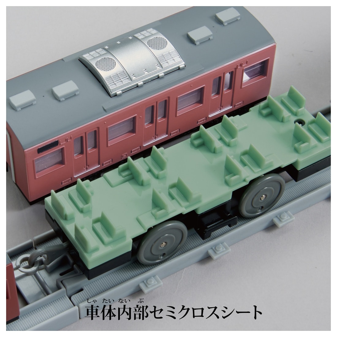 Takara Tomy Plarail Real Class 415 Series Commuter Train (Red Train)