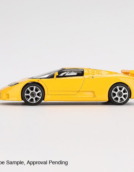 Mini GT #866 1/64 Bugatti EB110 Super Sport Giallo Bugatti Model Car