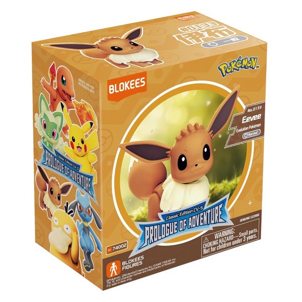 Blokees Pokemon Classic Edition CV-S Eevee Prologue of Adventure