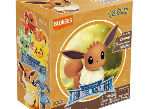 Load image into Gallery viewer, Blokees Pokemon Classic Edition CV-S Eevee Prologue of Adventure
