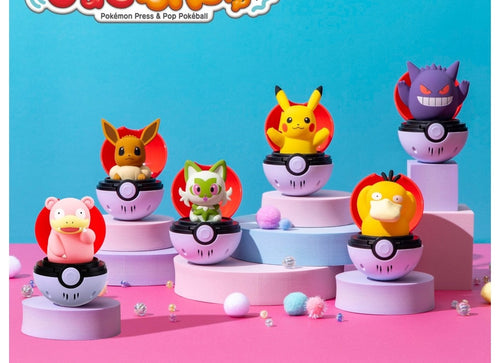 Load image into Gallery viewer, Takara Tomy Pokemon Pocket Monsters Pyokopuni Slowpoke Figure
