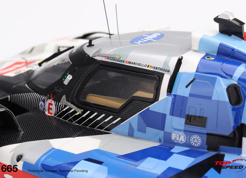 Load image into Gallery viewer, (Pre-order)Top Speed 1/18 BMW M Hybrid V8 #15 BMW M TEAM WRT 2025 Le Mans 24 Hrs
