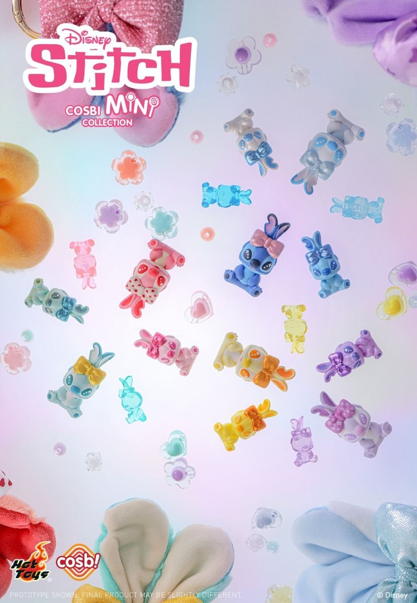 Hot Toys Disney Stitch Cosbi Mini Collection Figure Set (18 packs in a box)