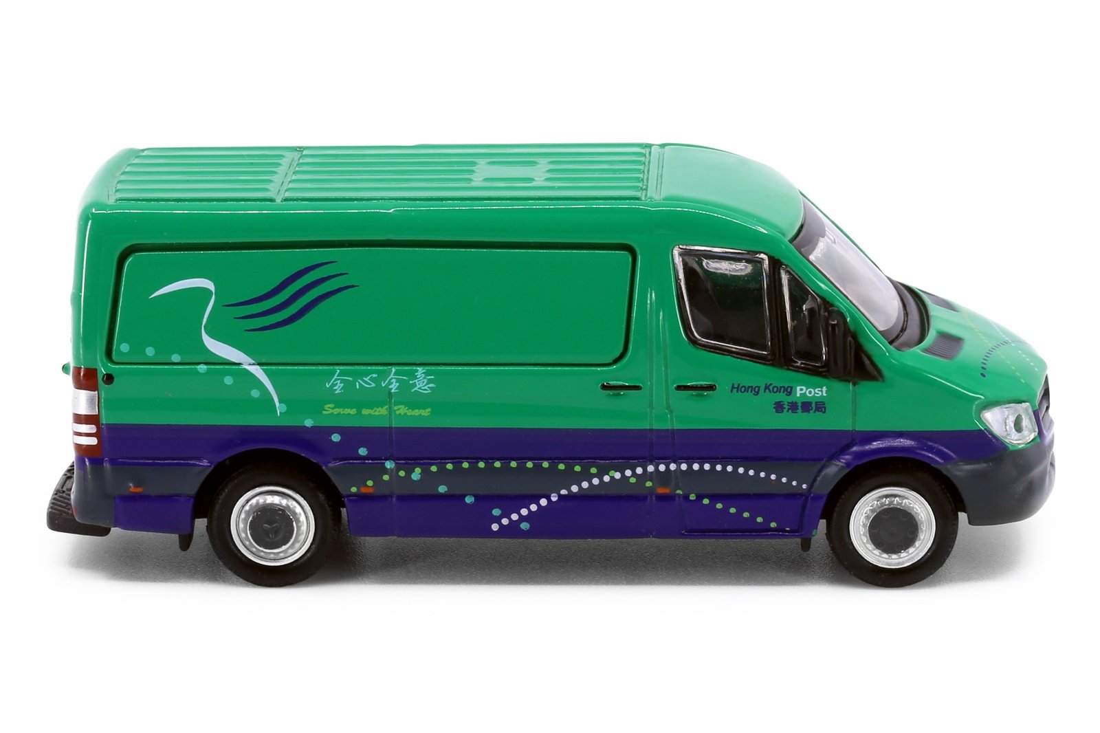 Tiny City 27 Die-cast Model Car - MERCEDES-BENZ Sprinter Post Office