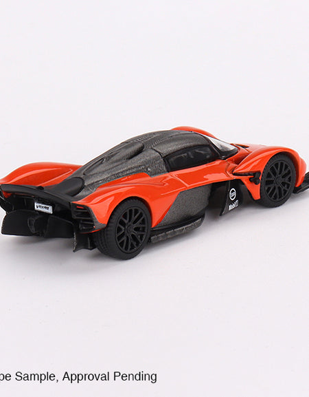 Mini GT #678 1/64 Aston Martin Valkyrie  Maximum Orange Model Car