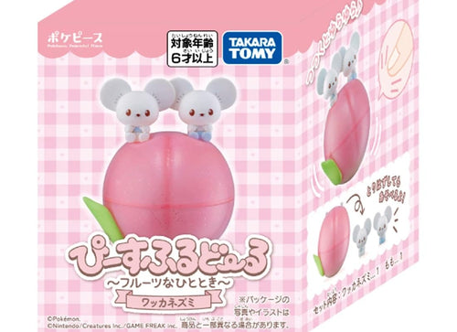 Load image into Gallery viewer, Takara Tomy Pokemon PokePeace Friend Doll -Fruit Time-  Tandemaus
