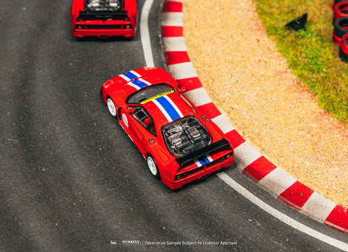 Load image into Gallery viewer, (Pre-order) Tarmac Works 1/64 Ferrari F40 LM Red Diecast Model Car HOBBY64

