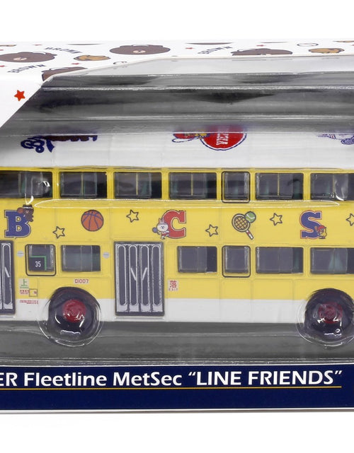 Load image into Gallery viewer, Tiny Die-cast Model Car - DAIMLER Fleetline MetSec &quot;Line Friends&quot;
