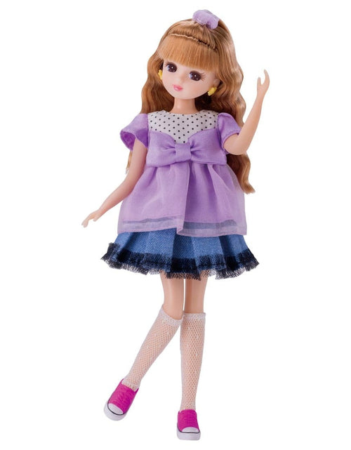 Load image into Gallery viewer, Takara Tomy Licca Chan Doll Set -  LD-04 Everyday Style Licca w/ Dress Set

