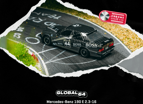 Load image into Gallery viewer, Tarmac Works 1/64 Mercedes-Benz 190 E 2.3-16 DTM 1988 Johnny Cecotto

